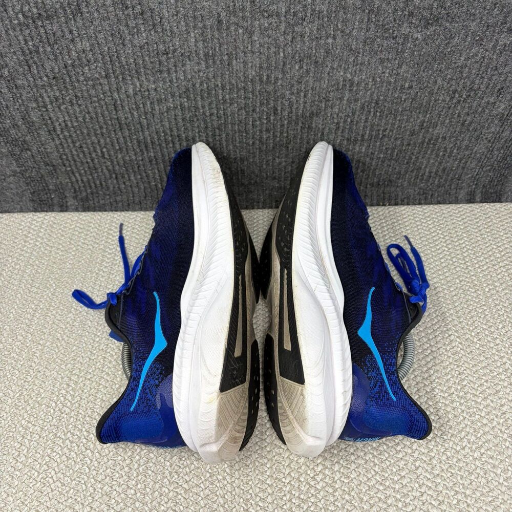 Hoka One One Mach 6 Night Sky Blue Black Athletic Running Shoes Men’s 12 WIDE 2E - Picture 5 of 8